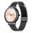 LOANIY CF80 1.08 Inch Heart Rate Monitoring Smart Bluetooth Watch, Gold Steel, Black Steel, Silver Steel