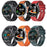 I9 1.5 Inch Heart Rate/Blood Pressure/Blood Oxygen Monitoring Watch, Color: Silver Steel, Black, Red, Orange, Green, Black Leather, Brown Leather, Black Steel, Silver Steel