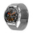 I9 1.5 Inch Heart Rate/Blood Pressure/Blood Oxygen Monitoring Watch, Color: Silver Steel, Black, Red, Orange, Green, Black Leather, Brown Leather, Black Steel, Silver Steel