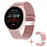 BW0223 Heart Rate/Blood Oxygen/Blood Pressure Monitoring Bluetooth Smart Calling Watch, Silicone Black, Silicone Blue, Silicone Pink, Silicone Beige, Mesh Black, Mesh Pink, Mesh Blue