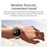 T8 1.3-inch Heart Rate/Blood Pressure/Blood Oxygen Monitoring Bluetooth Smart Watch, Gold, Silver, Orange, Silver Gray