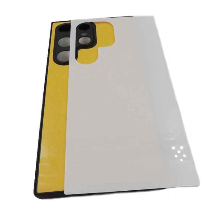 For Samsung Galaxy S24 Ultra 10pcs Thermal Transfer Glass Phone Case(Black)