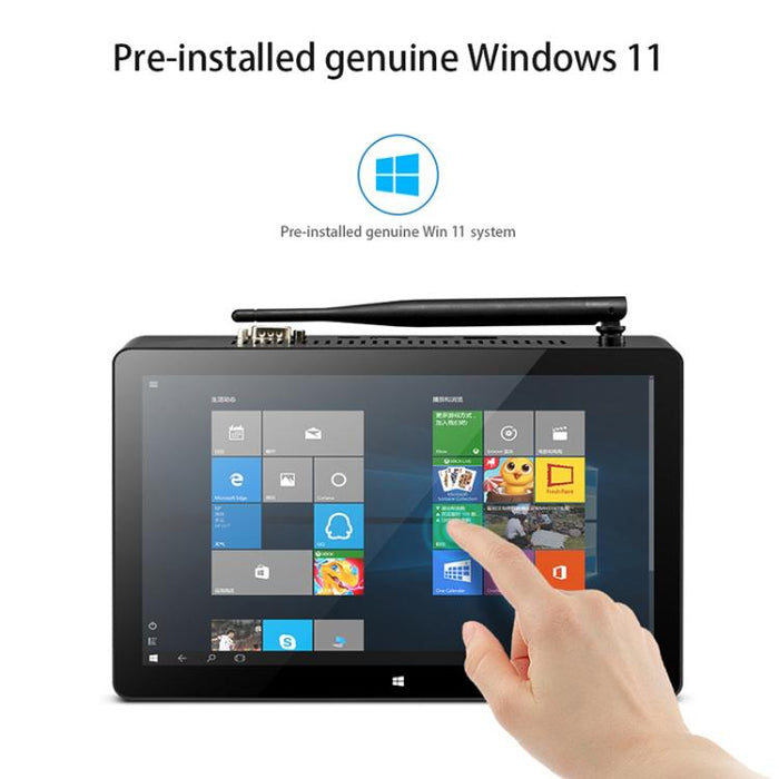 PiPo H10PRO All-in-One Mini PC, 10.1 inch, 8GB+128GB, Windows 11 Intel Alder Lake N100 Quad Core, US Plug, H10PRO 8GB+128GB