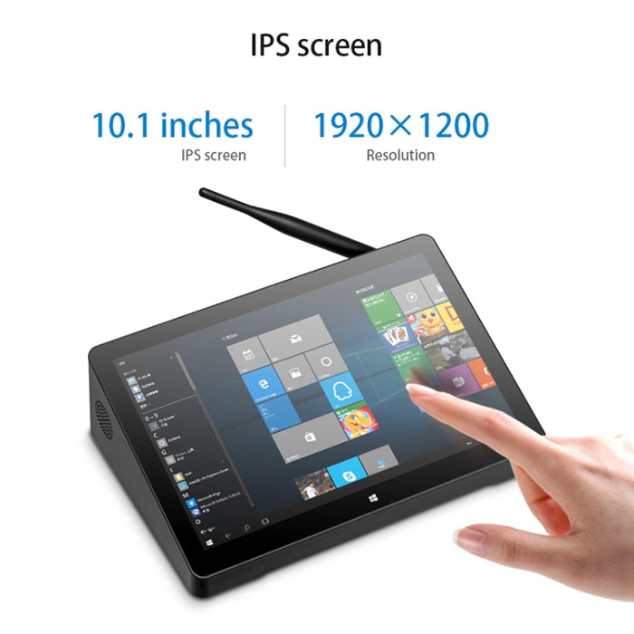 PiPo H10PRO All-in-One Mini PC, 10.1 inch, 8GB+128GB, Windows 11 Intel Alder Lake N100 Quad Core, US Plug, H10PRO 8GB+128GB