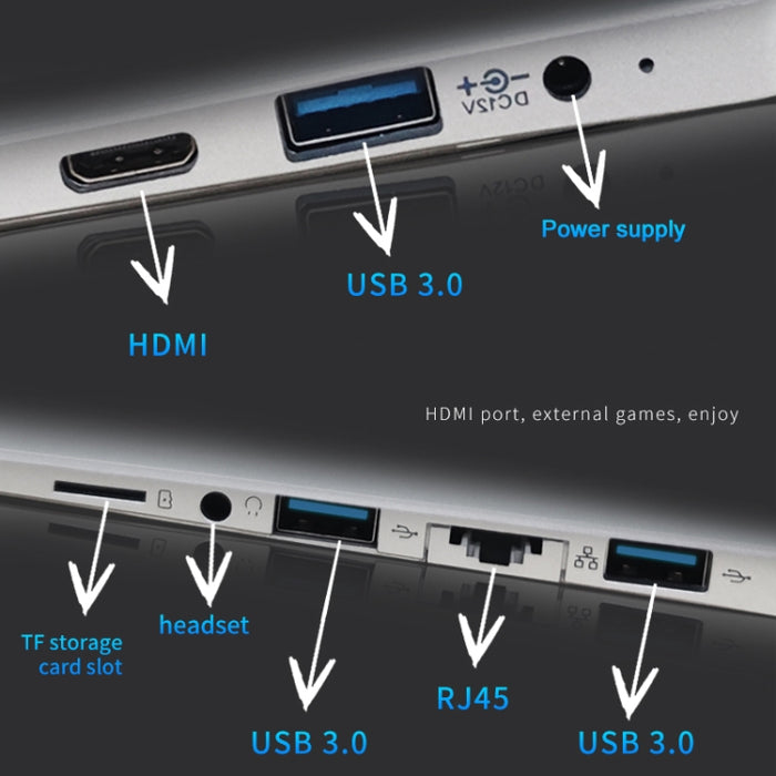 11.6 inch Touch Screen Yoga Laptop, 6GB+512GB, Windows 11 Intel Celeron N4020 Dual Core, EU Plug, 6GB+512GB