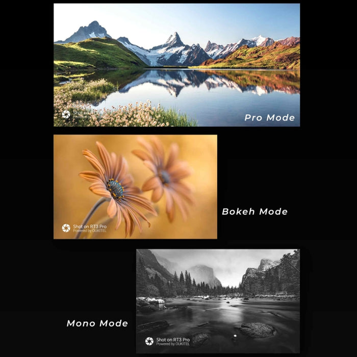 OUKITEL RT3 Pro 4G Network IP68/IP69K Rugged Tablet, 4GB+128GB, 8.0 inch Android 14 MediaTek G81 Octa-Core Support Dual SIM, EU Plug